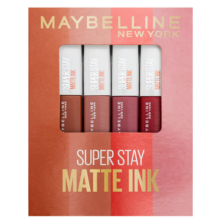 Super Stay Matte - מארז 4 שפתונים